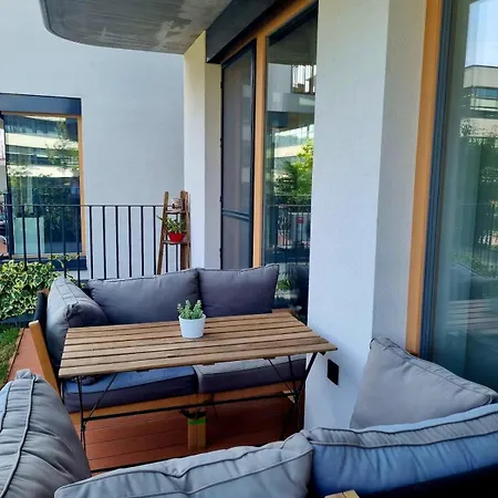 With Terrace And Free Parking Apartment